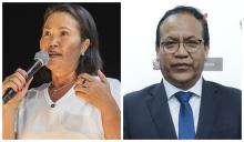 Keiko Fujimori y Roberto Sánchez