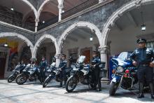 Tere Jiménez reconoce a policías destacados por su labor en Aguascalientes