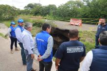 Arranca la rehabilitación de colectores pluvial y sanitario en Boulevard Juan Pablo II