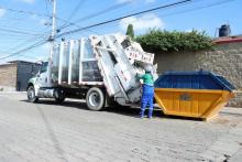 Recolección de residuos en la ciudad de Aguascalientes 