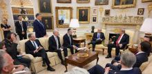Benjamín Netanyahu se reúne con Donald Trump en la Casa Blanca