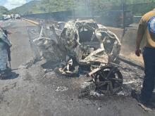 (VIDEO) Choque múltiple en la carretera Guadalajara - Tepic deja al menos 10 muertos