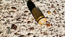 Policías estatales aseguraron un arma de fuego y una camioneta que fueron utilizadas durante el incidente ocurrido en el fraccionamiento Viña Antigua
