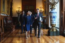 Claudia Sheinbaum y Jamieson Greer