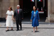 Claudia Sheinbaum y José Raúl Mulino 