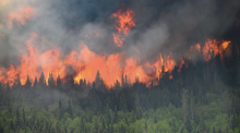Ejército de Canadá evacúa a 600 personas por incendios forestales que afectan calidad del aire en EU