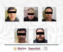 Detienen a seis presuntos integrantes de "Los Deltas" en Jalisco