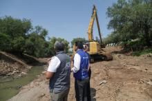 Leo Montañez lleva a cabo acciones permanentes de mantenimiento en apoyos por temporada de lluvias