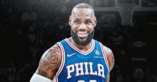 LEBRON 76ERS