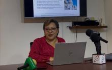 María del Carmen Corchado, Pdta. del Colegio de Economistas en Aguascalientes 