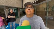 Mauricio Jiménez, padre de familia afectado 