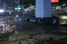 Se registran disturbios en Argentina tras la final del Mundial 
