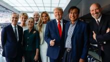 Sheinbaum, Carney y Trump se reúnen en la final de la Copa del Mundo
