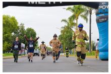 Se lleva a cabo la primera Carrera Atlética por el Día del Bombero 2026