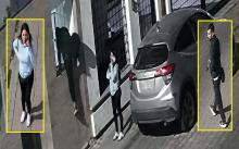 Dos sujetos entraron por la azotea mientras una mujer presuntamente vigilaba y otro cómplice esperaba en un vehículo