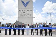 Tere Jiménez inaugura la primera etapa del Parque Industrial San Marcos Valley