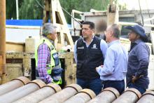 Impulsa Leo Montañez renovación de alcantarillado en la calle Primo Verdad