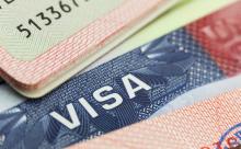 imagen de una visa américana