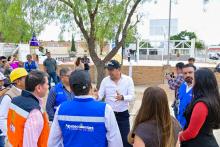Impulsa Leo Montañez rehabilitación del área recreativa en el Arroyo de Los Arellano