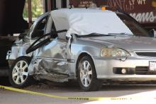 El accidente que le costó la vida al mecánico ocurrió en el cruce de avenida Convención Sur y avenida Ferrocarril