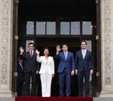 Keiko Fujimori y Marco Rubio