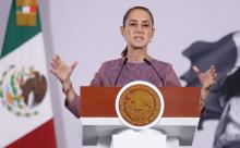 "No estoy de acuerdo" con la decapitación de la estatua de Calderón: dice Sheinbaum